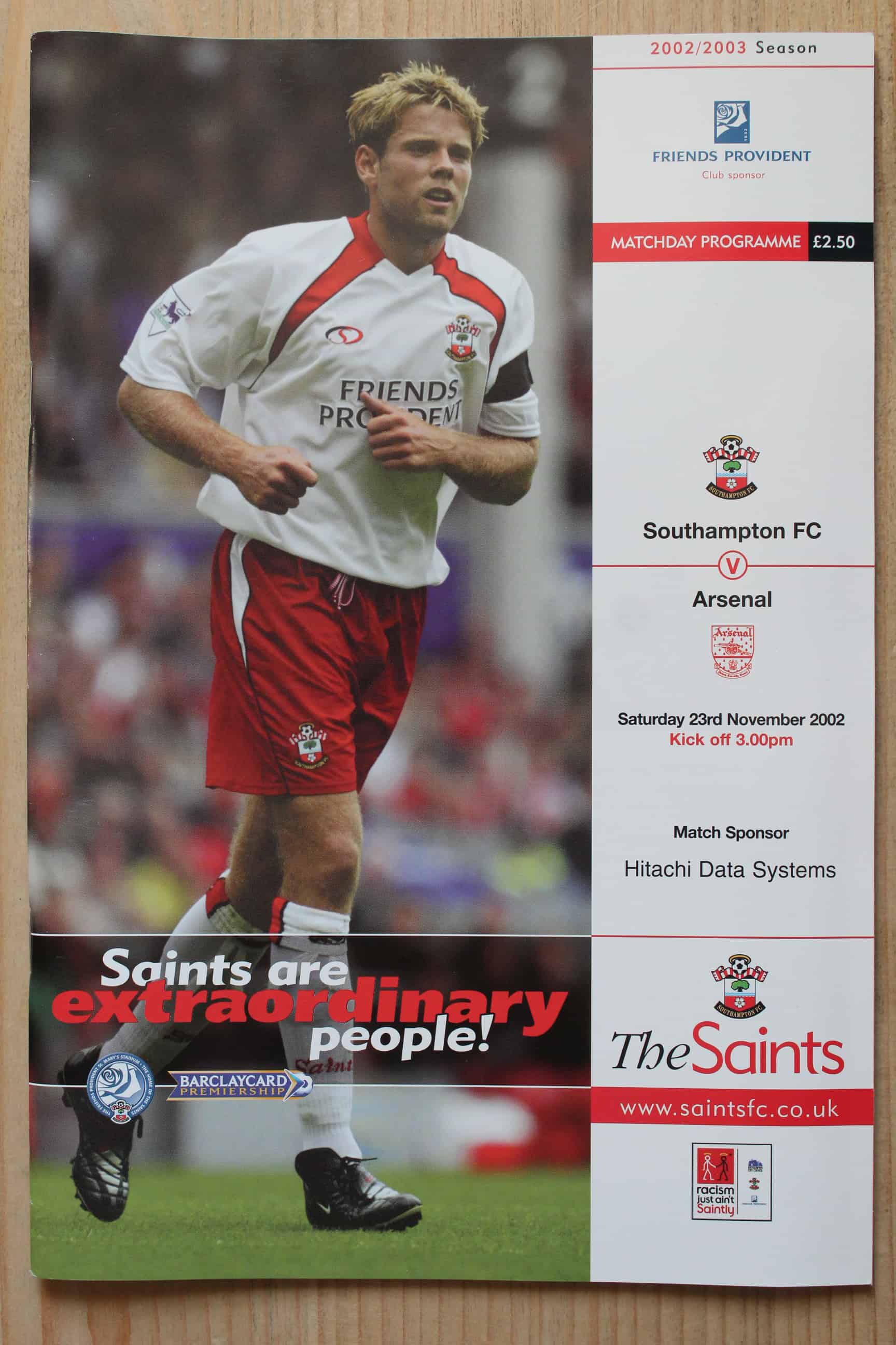 Southampton FC v Arsenal FC